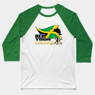 The Rep Your Culture Line: Jamaican Vibes Baseball T-Shirt